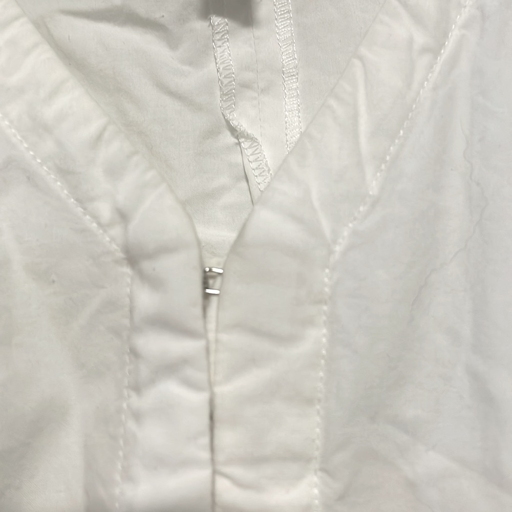 ISA ARFEN
Vera V-Neck Full-Sleeve Cotton Peplum Top uk size 8 $675 - Picture 8 of 13